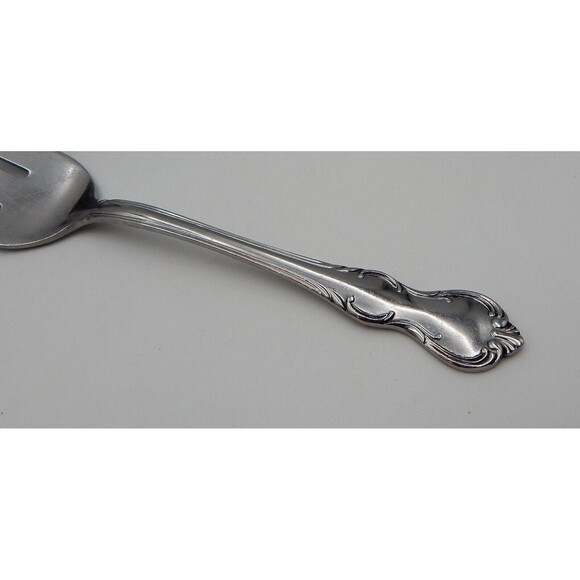 Reed & Barton Rebacraft La Femme Stainless Set Meat Fork Gravy Ladle Salad Fork - Picture 9 of 9